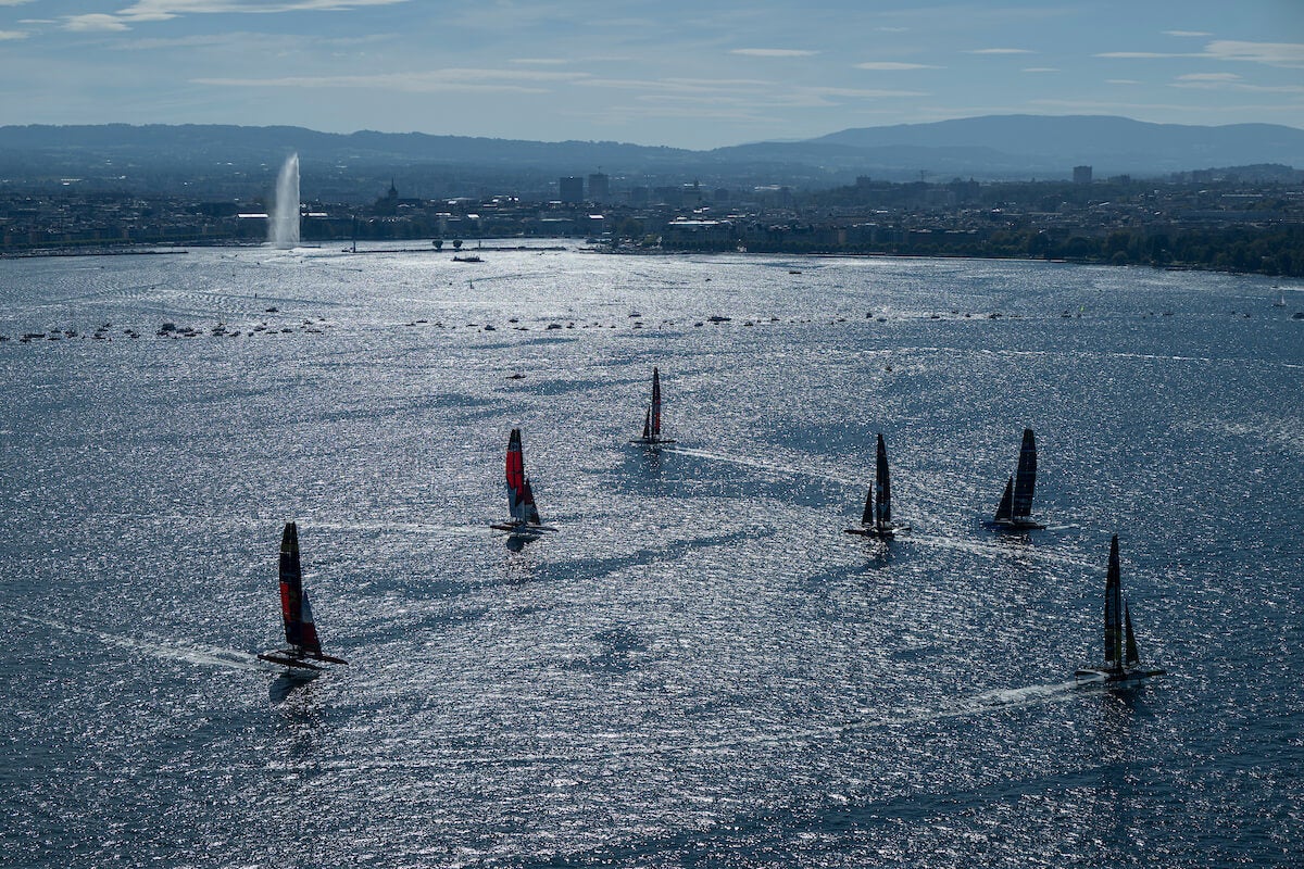 Switzerland SailGP: Australia on top, USA disqualified in race one, two races canceled